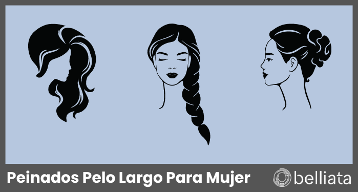 Peinados Pelo Largo Para Mujer más Populares para 2024 | belliata.es